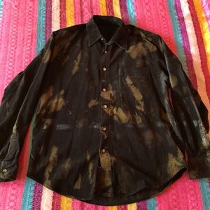 Urban Outfitters Acid Wash Button Down